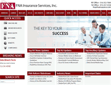Tablet Screenshot of hosting.fnainsurance.com